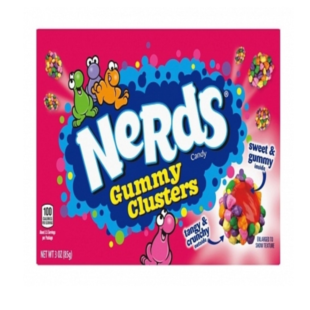 Nerds gummy cluster 85gr